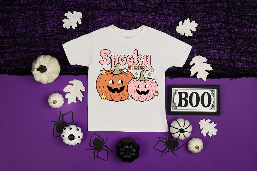 Spooky Vibes PNG - Retro Halloween Sublimation