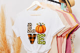 Fall Sublimation Design, Love PNG