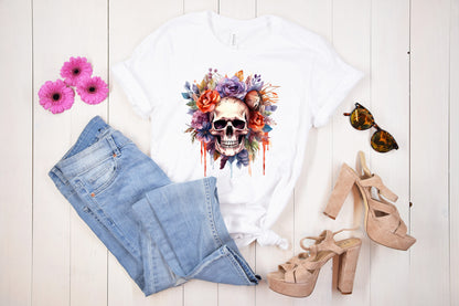 Fairy Skull Floral Sublimation Bundle