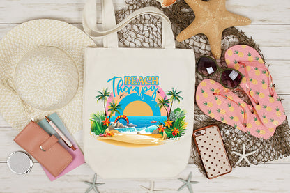 Beach Sublimation Design - Beach Therapy