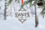 Reindeer Names Arabesque Ornament SVG Bundle