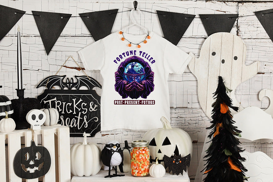 Halloween Sublimation Design - Fortune Teller