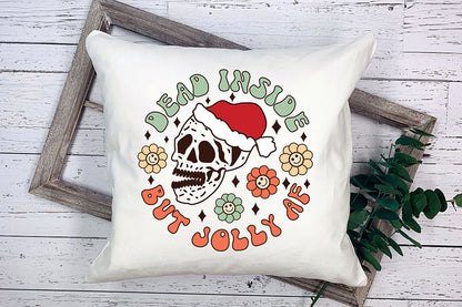 Dead Inside but Jolly Af PNG Sublimation