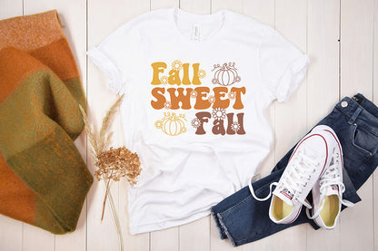 Retro Fall SVG, Fall Sweet Fall SVG