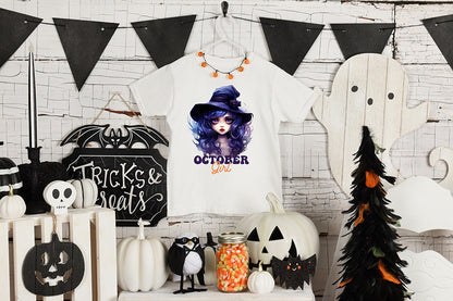 Halloween Sublimation Design - October Girl