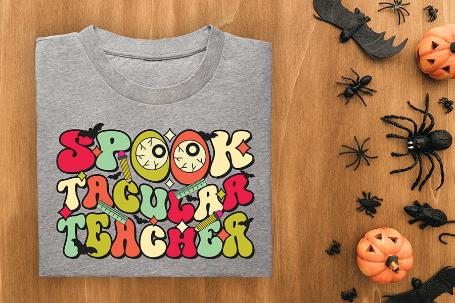 Spook Tacular Teacher PNG Sublimation