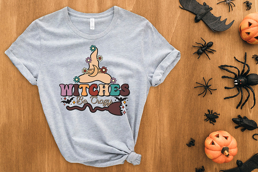 Witches Be Crazy - Halloween Witch PNG