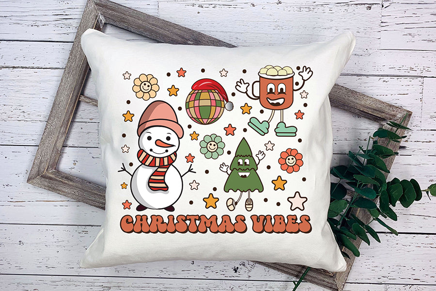 Groovy Christmas Sublimation - Christmas Vibes