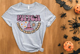 Halloween Witch Sublimation Design