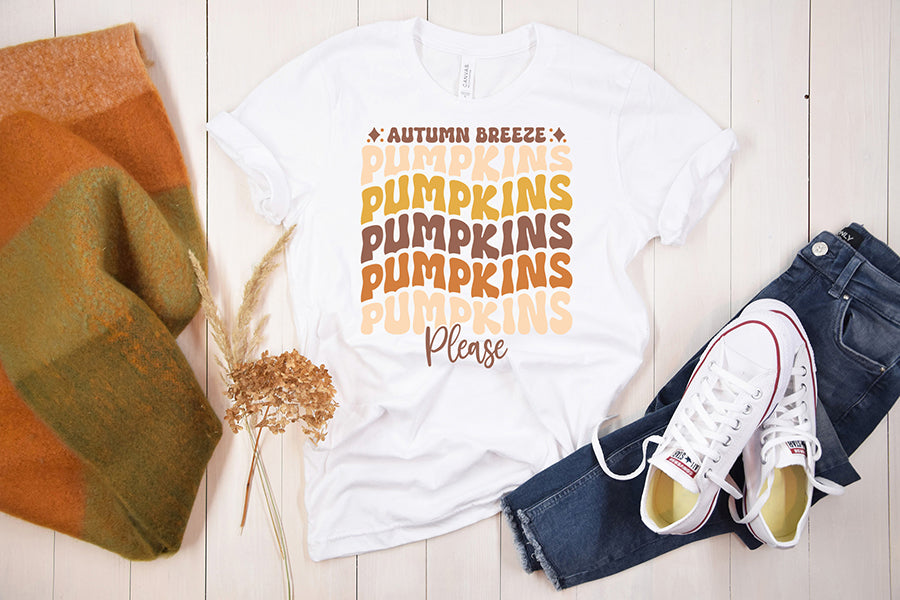 Autumn Breeze Pumpkins Please SVG