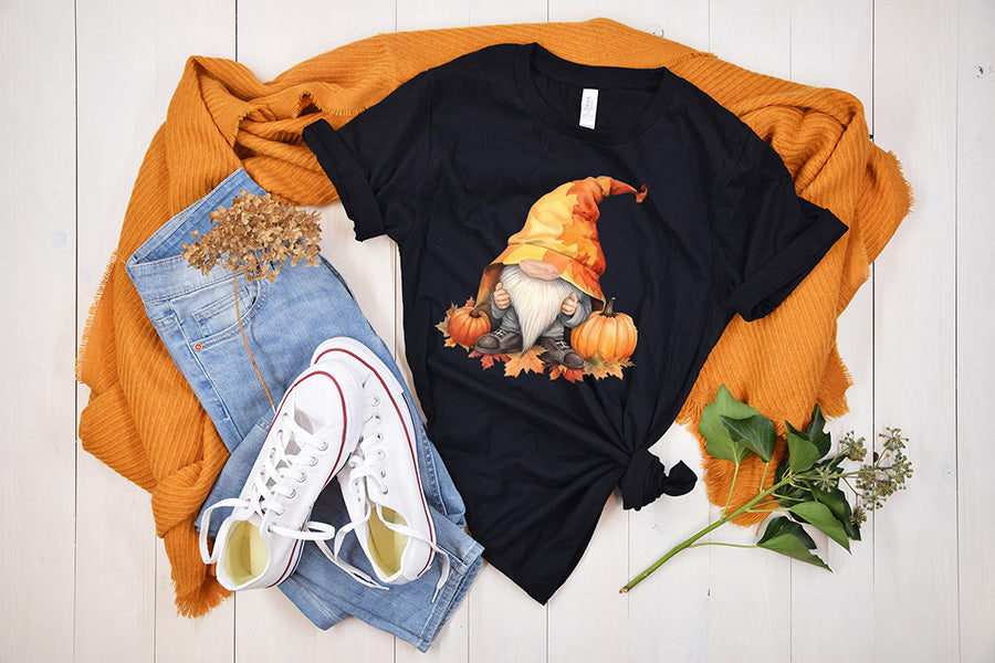 Thanksgiving Gnome Sublimation Clipart Bundle