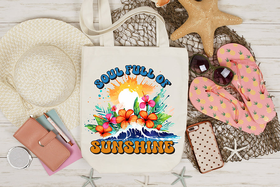 Summer Sublimation Design, Soul Full of Sunshine