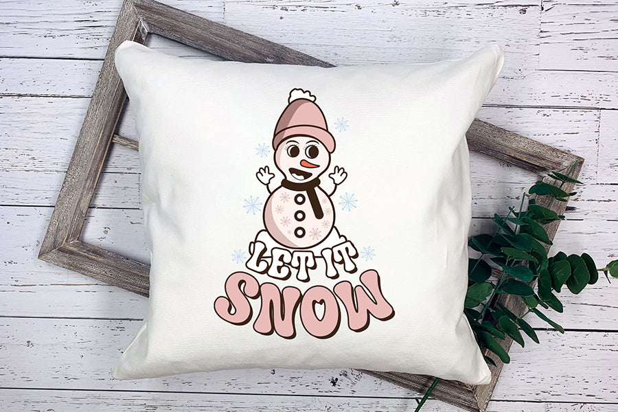 Let It Snow | Groovy Christmas Sublimation