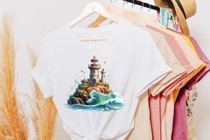 Lighthouse Watercolor Sublimation Bundle