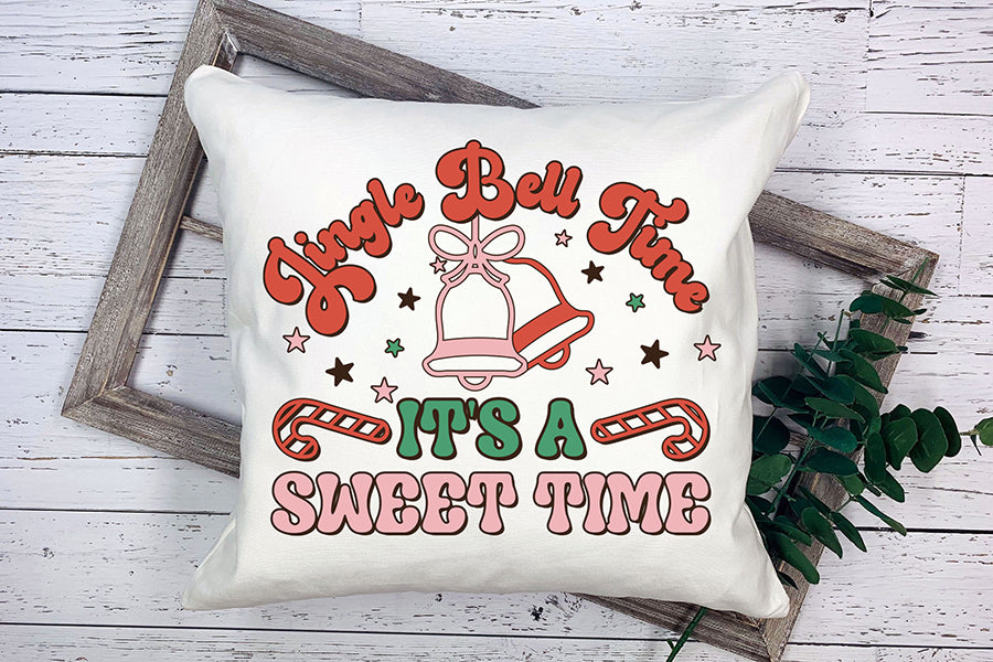 Jingle Bell Time It's a Sweet Time PNG Sublimation