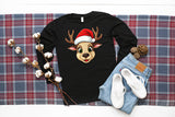 Christmas Reindeer Sublimation Clipart