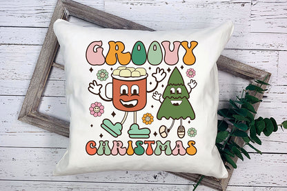 Groovy Christmas PNG Sublimation Design