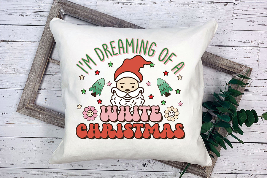 I'm Dreaming of a White Christmas PNG Sublimation