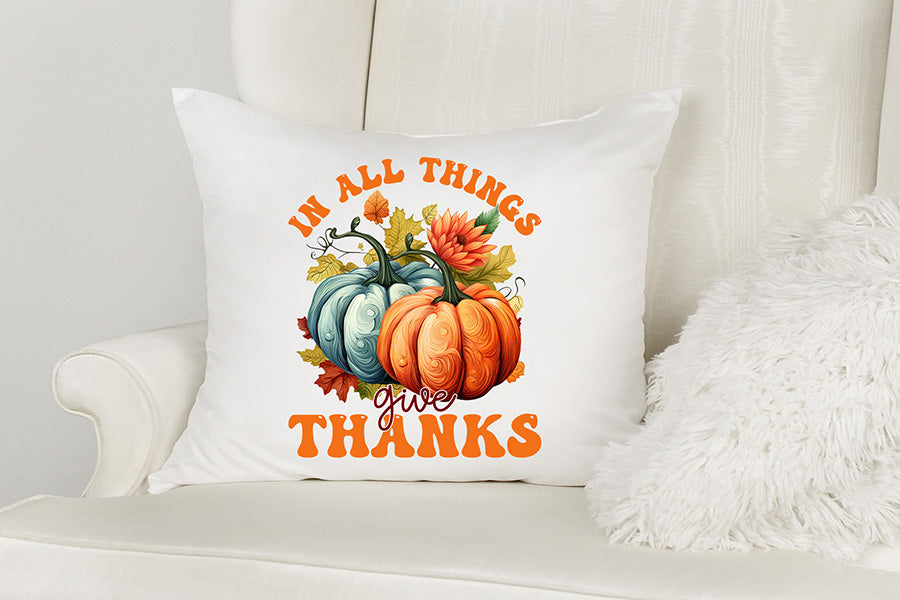 Thanksgiving Sublimation | In All Things Give Thanks