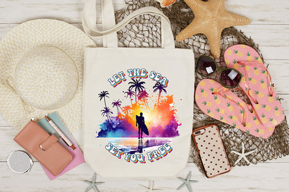 Let the Sea Set You Free PNG Sublimation Design