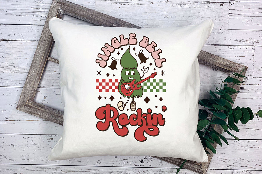 Jingle Bell Rockin, Groovy Christmas Sublimation