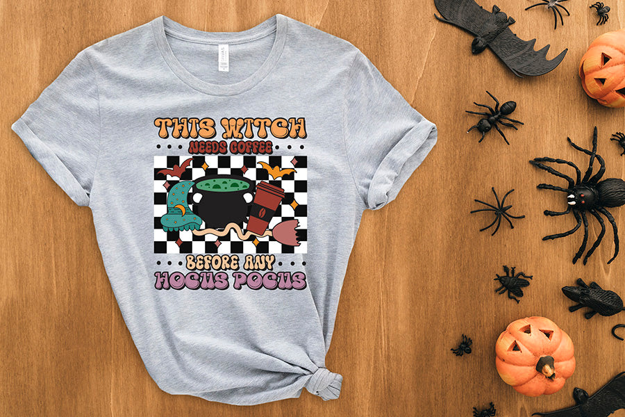 Halloween Witch PNG Sublimation Design