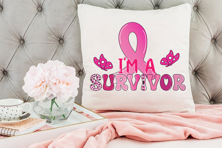 I'm a Survivor | Breast Cancer PNG