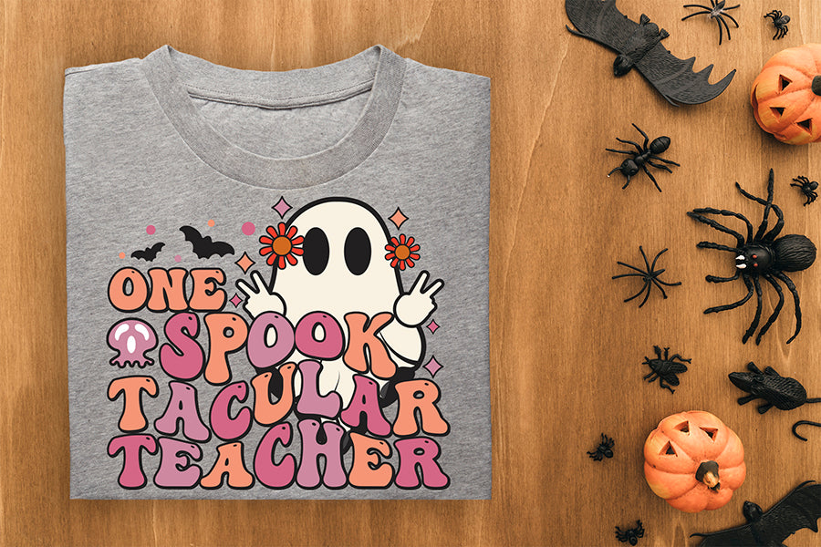 One Spooktacular Teacher PNG Sublimation