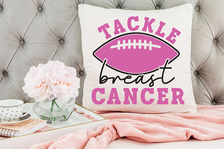 Breast Cancer SVG, Tackle Breast Cancer SVG