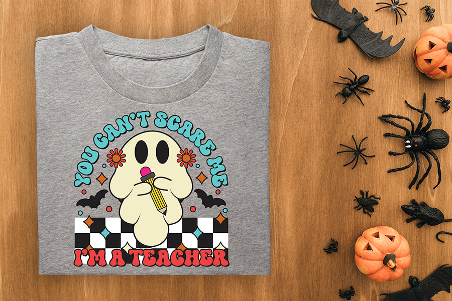 Halloween Teacher PNG Sublimation Design