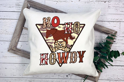 Ho Ho Howdy - Western Christmas Sublimation