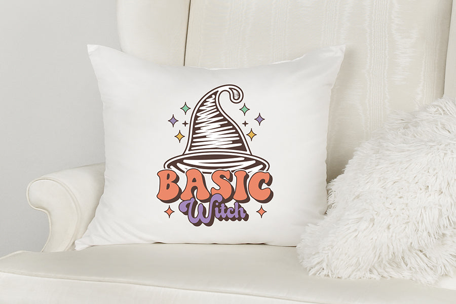 Basic Witch PNG - Retro Halloween Sublimation