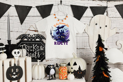 Halloween PNG Sublimation | If the Broom Fits Ride It