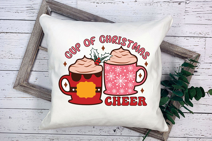 Cup of Christmas Cheer PNG Sublimation