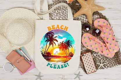 Beach Sublimation Design, Beach Please