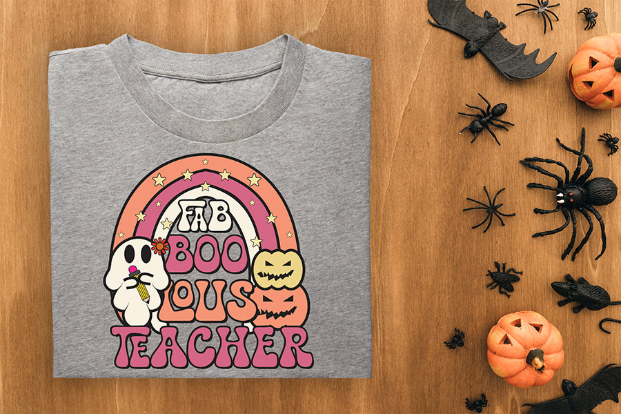Halloween Teacher Sublimation | Fab Boo Lous Teacher