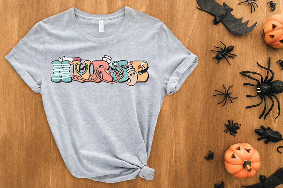 Halloween Nurse Sublimation Design PNG