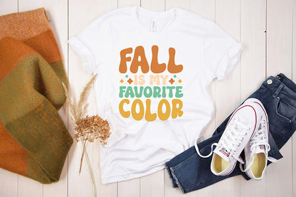 Fall is My Favorite Color, Retro Fall SVG