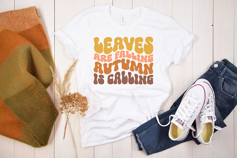 Leaves Are Falling Autumn is Calling SVG