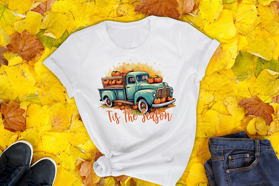 Fall Sublimation Design, Tis the Season PNG