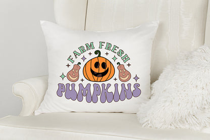 Farm Fresh Pumpkins, Retro Fall Sublimation