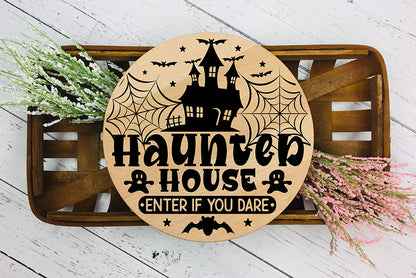 Halloween Round Sign SVG Bundle