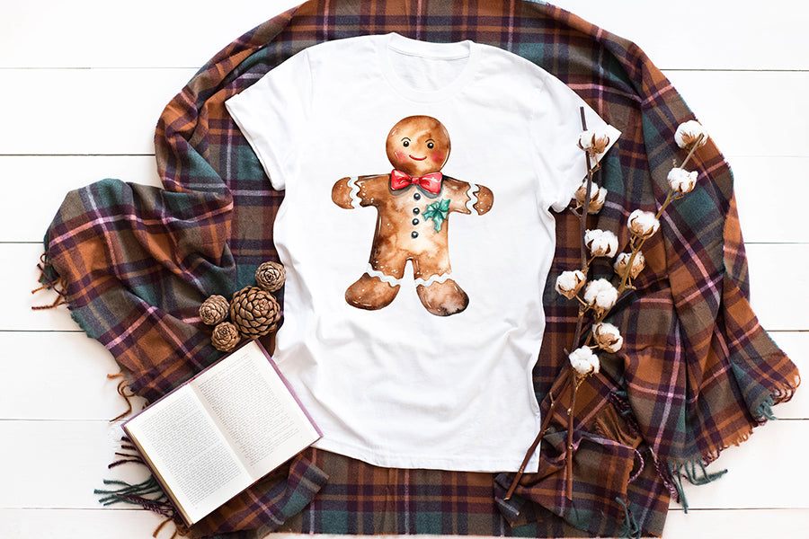 Gingerbread Sublimation Clipart Bundle