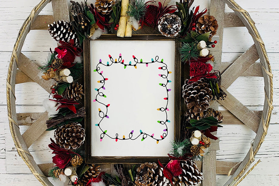Christmas Lights Clipart Bundle