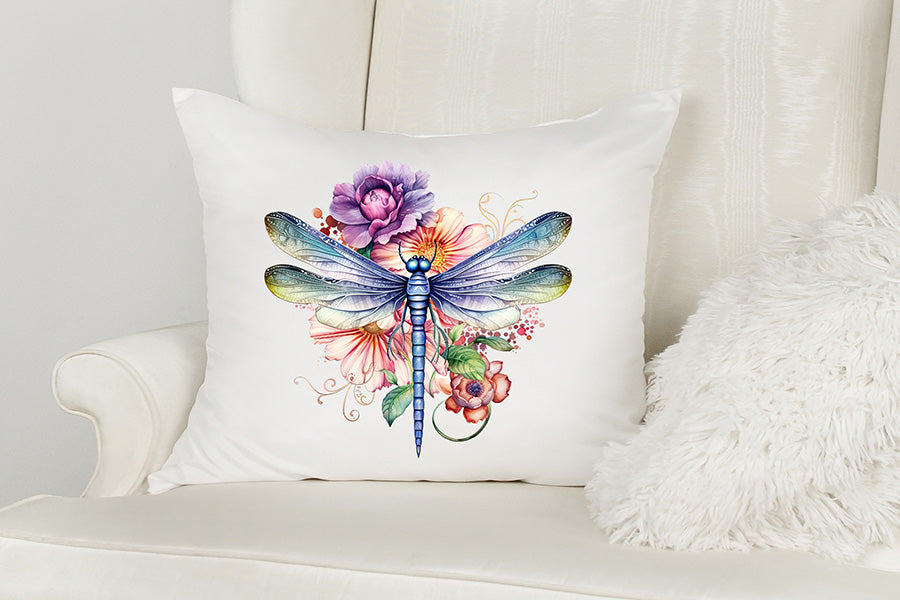 Fairy Dragonfly Watercolor Sublimation