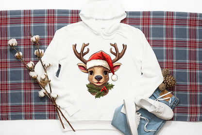 Christmas Reindeer Sublimation Clipart