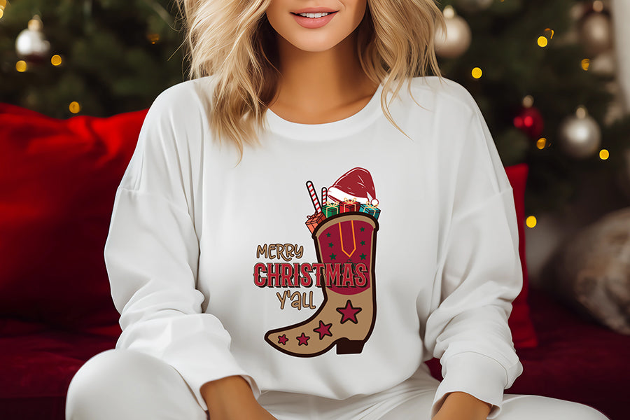 Western Christmas Sublimation Bundle