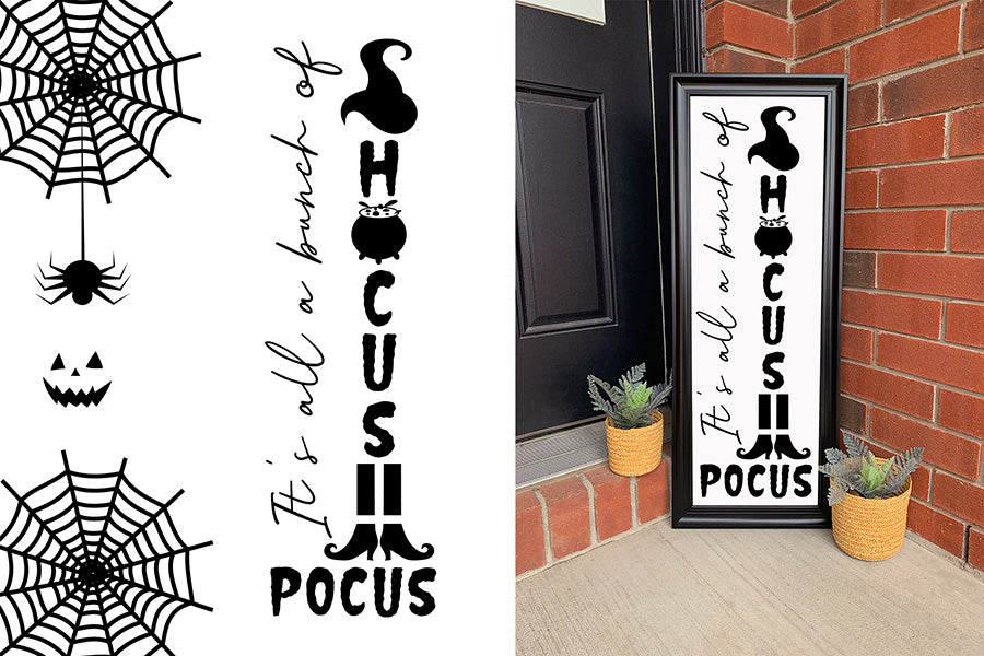 Halloween Porch Sign SVG Bundle Vol.3