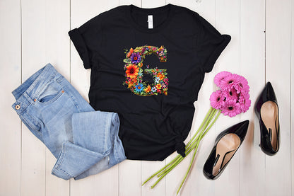 Floral Alphabet Set - 26 Letters