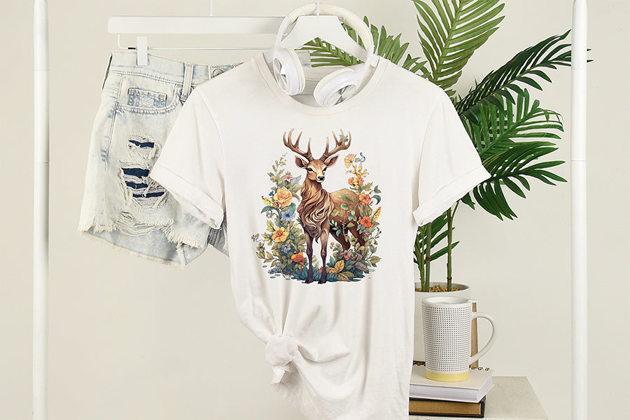 Fairy Deer Watercolor Sublimation Bundle